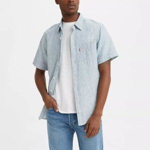 NWT Levi's Button Down Shirt Casual Short Sleeve XXL